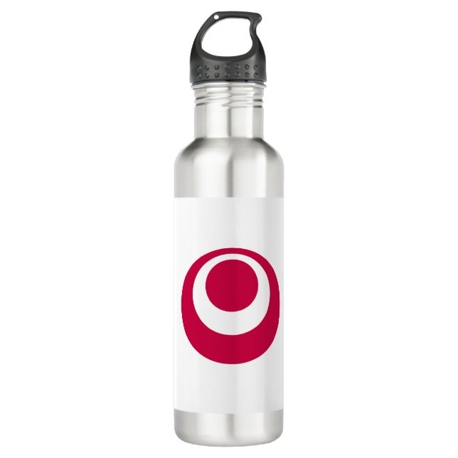 Flag of Okinawa Prefecture, Japan 710 Ml Water Bottle (Front)