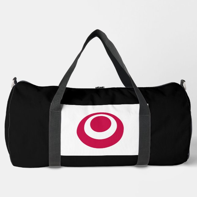 Flag of Okinawa Prefecture, Japan Duffle Bag (Front)