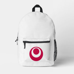 Flag of Okinawa Prefecture, Japan Printed Backpack