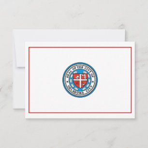 Flag of Oklahoma City (Oklahoma) Card
