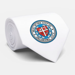 Flag of Oklahoma City (Oklahoma) Tie