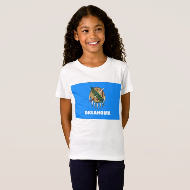 Flag of Oklahoma  T-Shirt (Front Full)