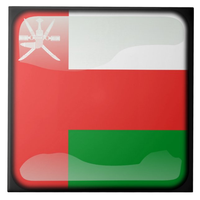 Flag of Oman Tile (Front)