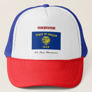Flag of Oregon Trucker Hat