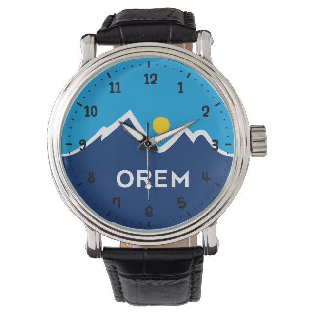 Flag of Orem, Utah Watch (Front)