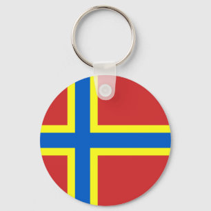 Flag of Orkney Key Ring