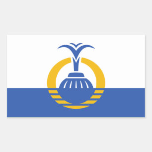 Flag of Orlando, Florida Rectangular Sticker