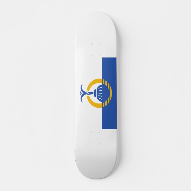  Flag of Orlando, Florida. Skateboard (Front)