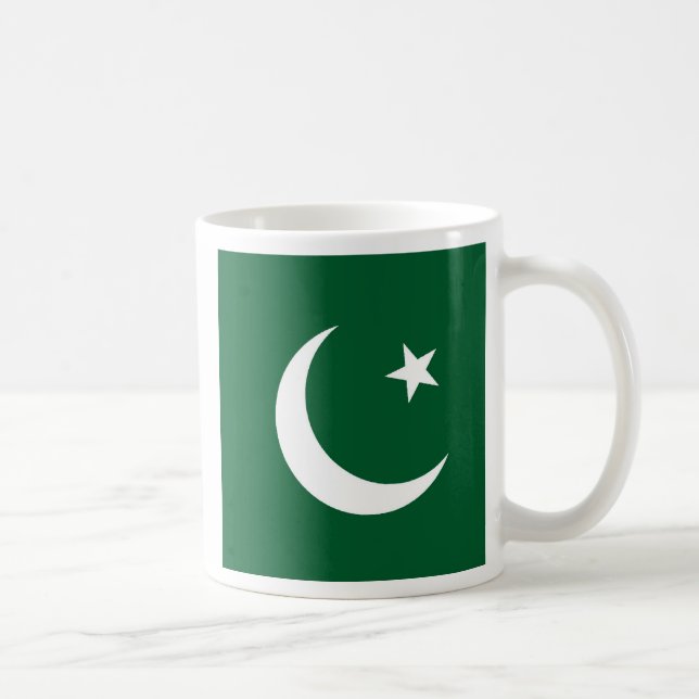 Flag of Pakistan Coffee Mug (Right)