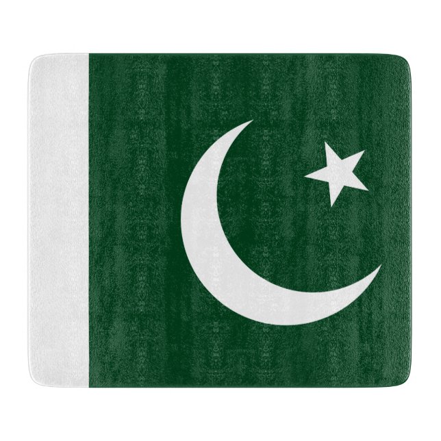Flag of Pakistan Cutting Board (Front)