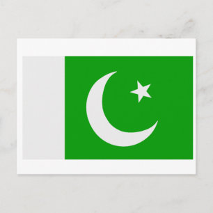 Flag of Pakistan Postcard