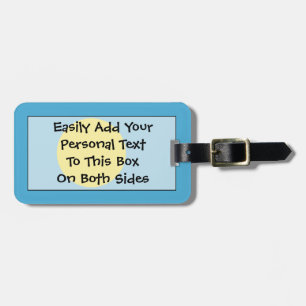 Flag of Palau Easy ID Personal Luggage Tag