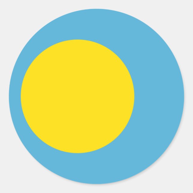 Flag of Palau Sticker (Front)