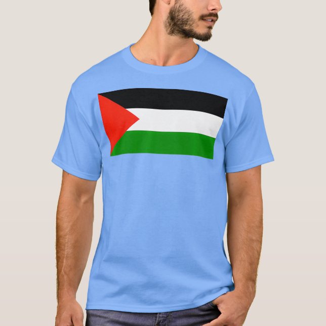 Flag of Palestine Premium T-Shirt (Front)