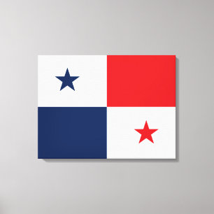 Flag of Panama Canvas Print