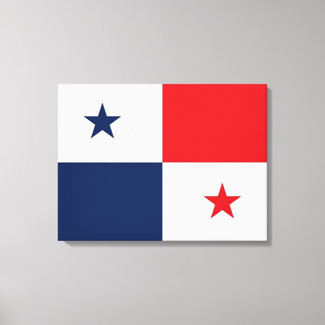 Flag of Panama Canvas Print (Front)