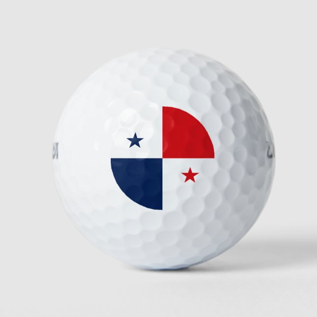 Flag of Panama Golf Balls (Front)