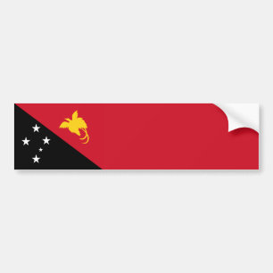 Flag of Papua New Guinea Bumper Sticker