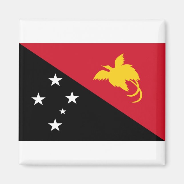 Flag of Papua New Guinea Magnet (Front)