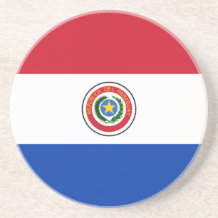Flag of Paraguay Coaster