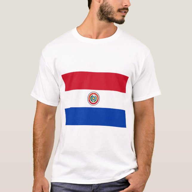 Flag of Paraguay T-Shirt (Front)