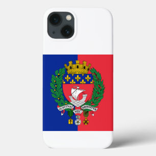 Flag of Paris, France iPhone 13 Case