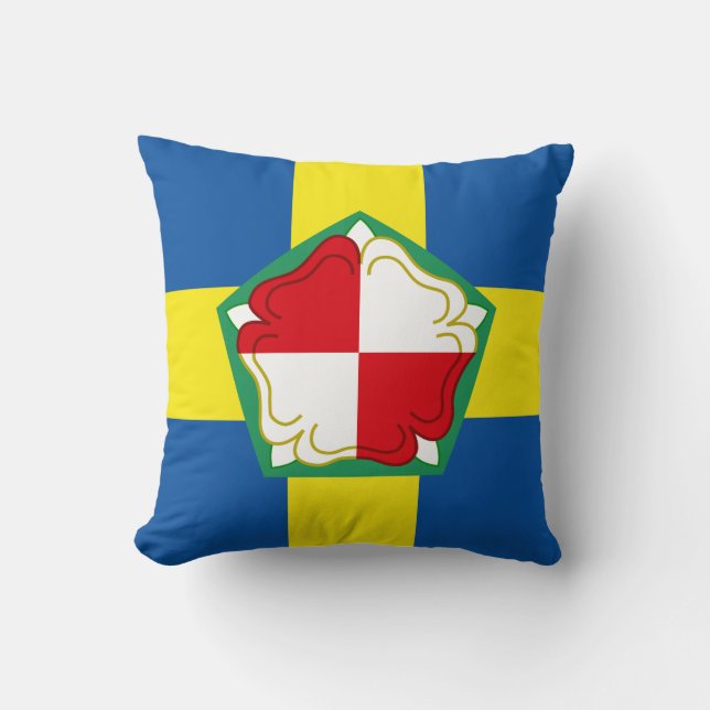 Flag of Pembrokeshire Throw Pillow (Front)