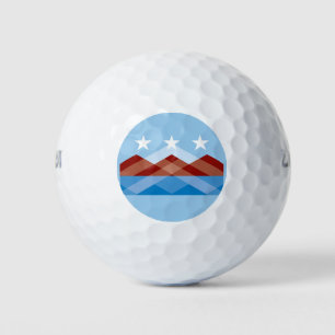 Flag of Peoria, Arizona Golf Balls