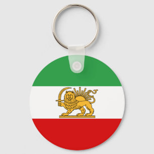 Flag of Persia / Iran (1964-1980) Key Ring