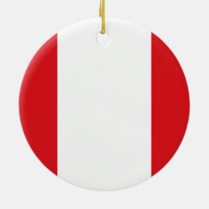 Flag of Peru Ornament