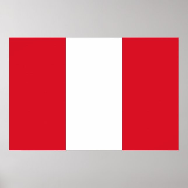 Flag of Peru Poster (Front)