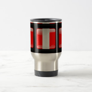 Flag of Peru Travel Mug
