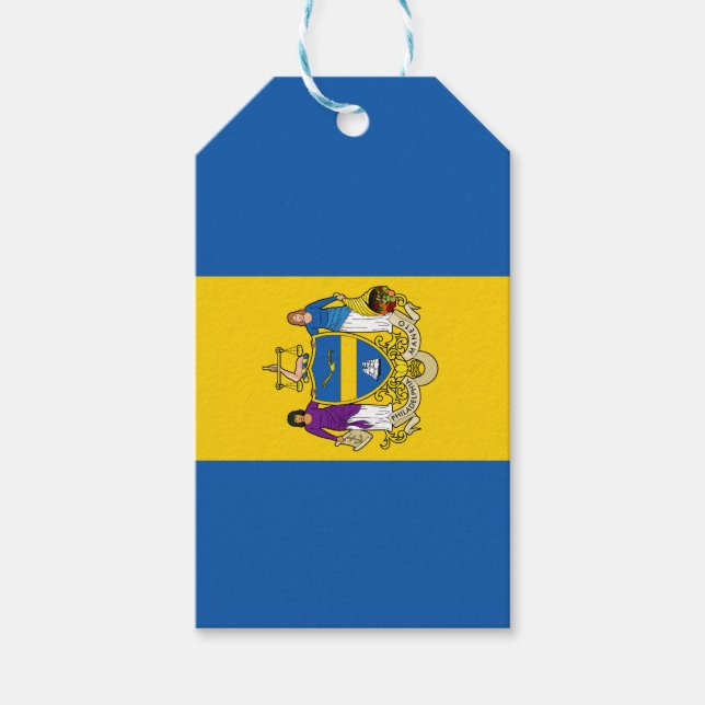 Flag of Philadelphia, Pennsylvania Gift Tags (Front)