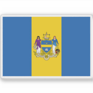 Flag of Philadelphia, Pennsylvania, USA