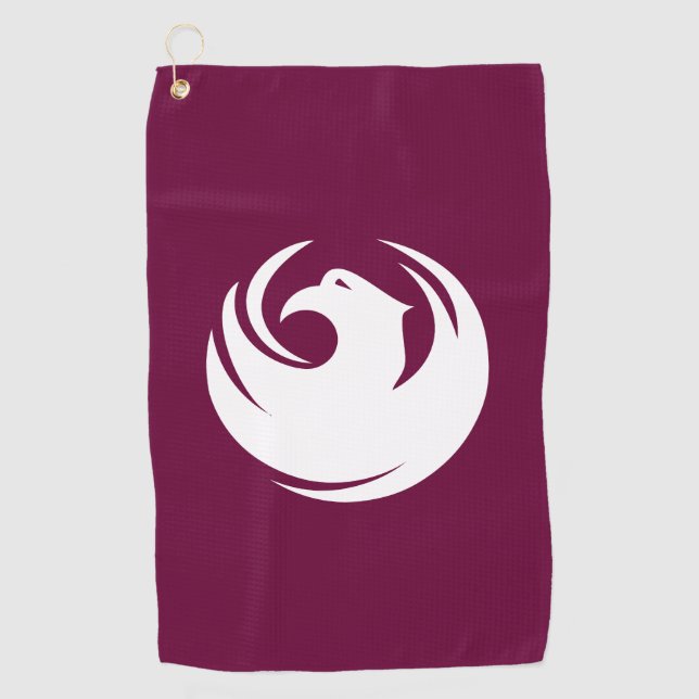 Flag of Phoenix, Arizona Golf Towel (Front)