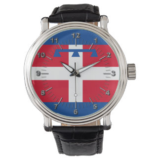 Flag of Piemonte (Italy) Watch