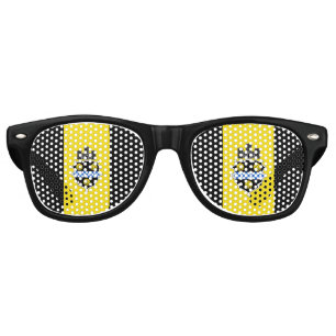 Flag of Pittsburgh Pennsylvania Retro Sunglasses