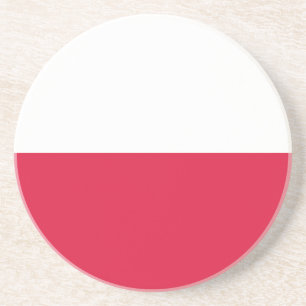 Flag of Poland Coaster
