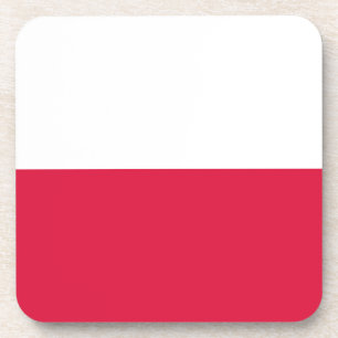 Flag of Poland Coaster