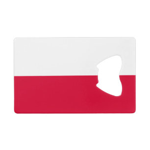 Flag of Poland Credit Card Bottle Opener