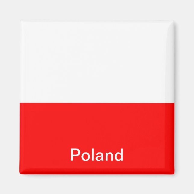 Flag of Poland Magnet (Front)