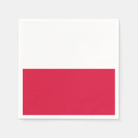 Flag of Poland Paper Napkins