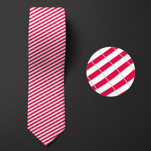 Flag of Poland Pattern Tie