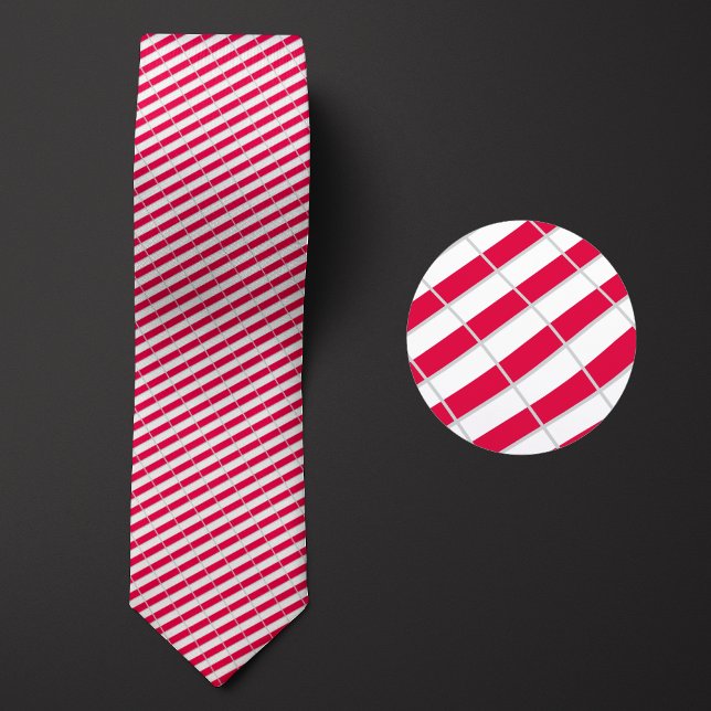 Flag of Poland Pattern Tie (Creator Uploaded)