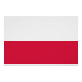 Flag of Poland | Poland National Flag Poster