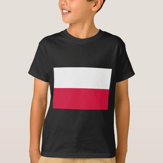 Flag of Poland T-Shirt (Front)