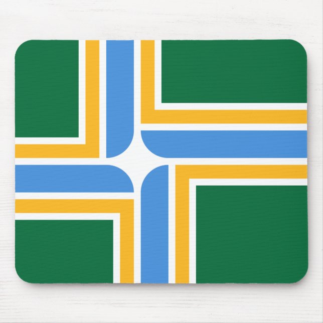 Flag of Portland (Oregon) Mouse Pad (Front)
