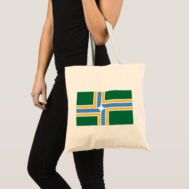 Flag of Portland (Oregon) Tote Bag (Front (Product))