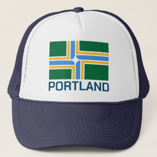 Flag of Portland - Oregon Trucker Hat