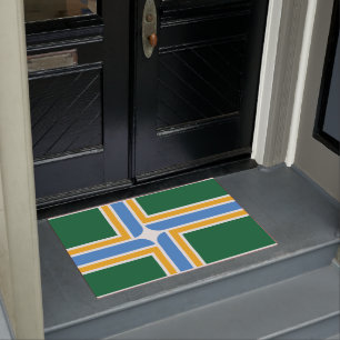 Flag of Portland (Oregon, US city) Doormat
